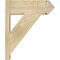 Ekena Millwork Traditional Rough Sawn Arts and Crafts Outlooker, Douglas Fir, 8"W x 22"D x 26"H OUT08X22X26TRA03RDF - alternate 3